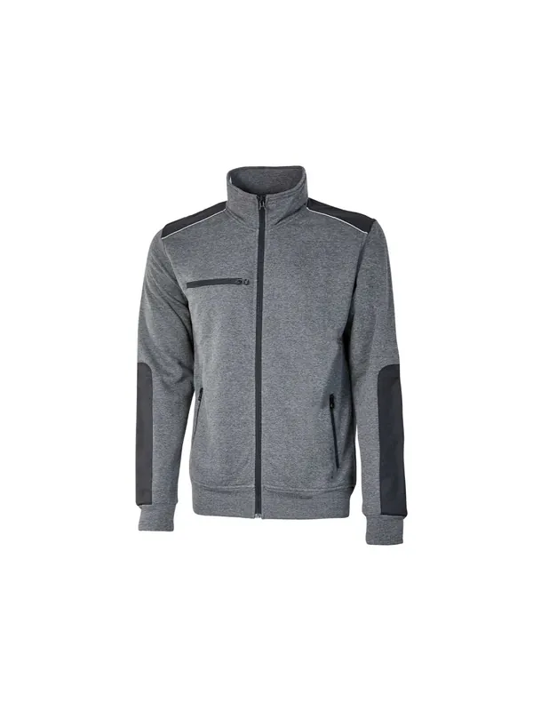 Gilet de travail Sweat SNUG Grey Meteorite EY129GM - Upower