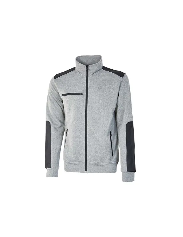 Gilet de travail Sweat SNUG Grey Silver EY129GS - Upower