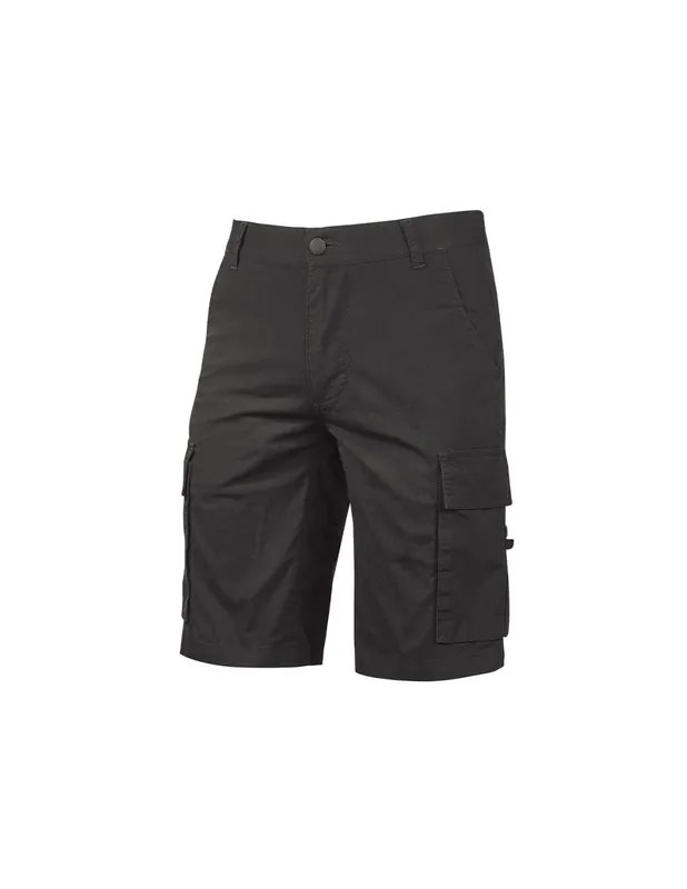 Bermuda de travail SUMMER Black Carbon EY132BC - Upower
