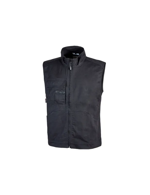Gilet de travail WAVE Black Carbon EY148BC - Upower