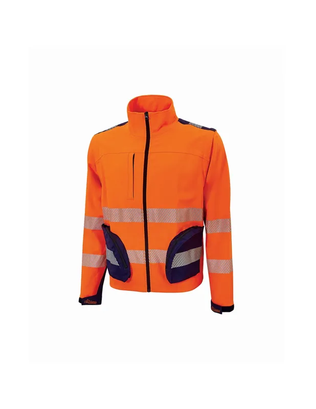 Veste de travail BEA Orange Fluo HL223OF - Upower