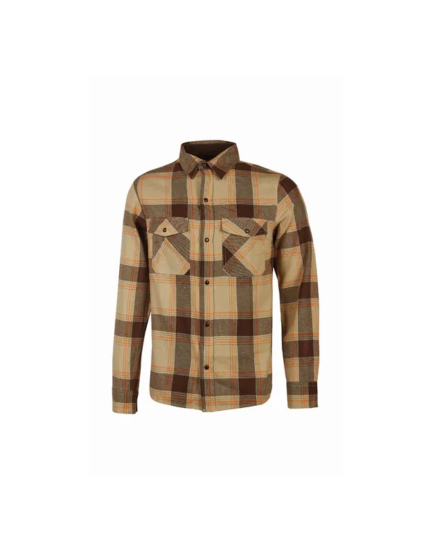 Chemise de travail CEDAR choccolate EX272CH - Upower
