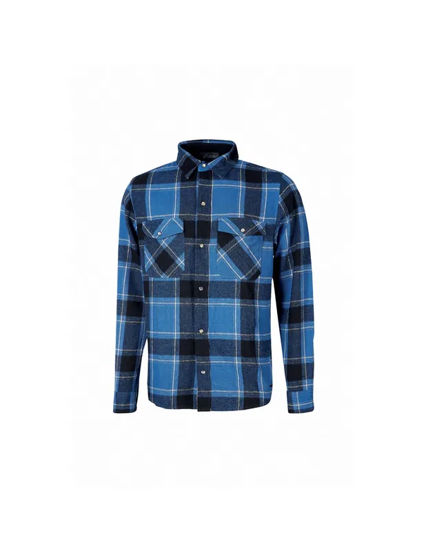 Chemise de travail CEDAR Westlake Blue EX272WB - Upower