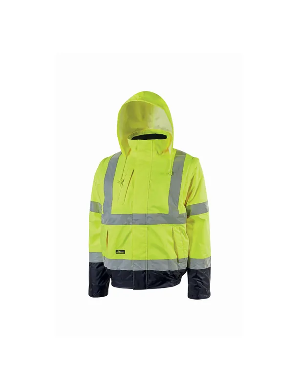 Blouson de travail haute visibilité CRAFTY Yellow Fluo HL158YF - Upower
