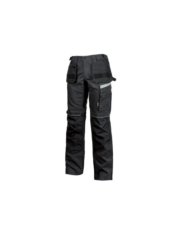 Pantalon de travail GORDON Black Carbon PE126BC - Upower
