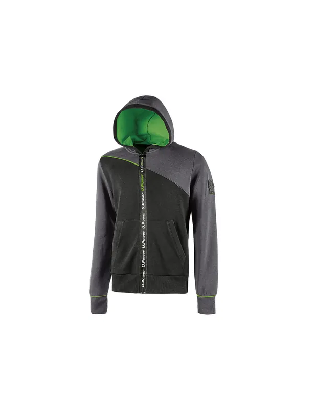Gilet Sweat de travail JUPITER Asphalt Grey EY212AG - Upower