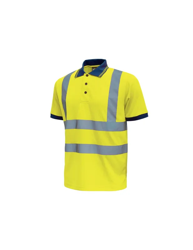 Polo à manches courtes Yellow Fluo (Lot de 3) HL198YF - Upower