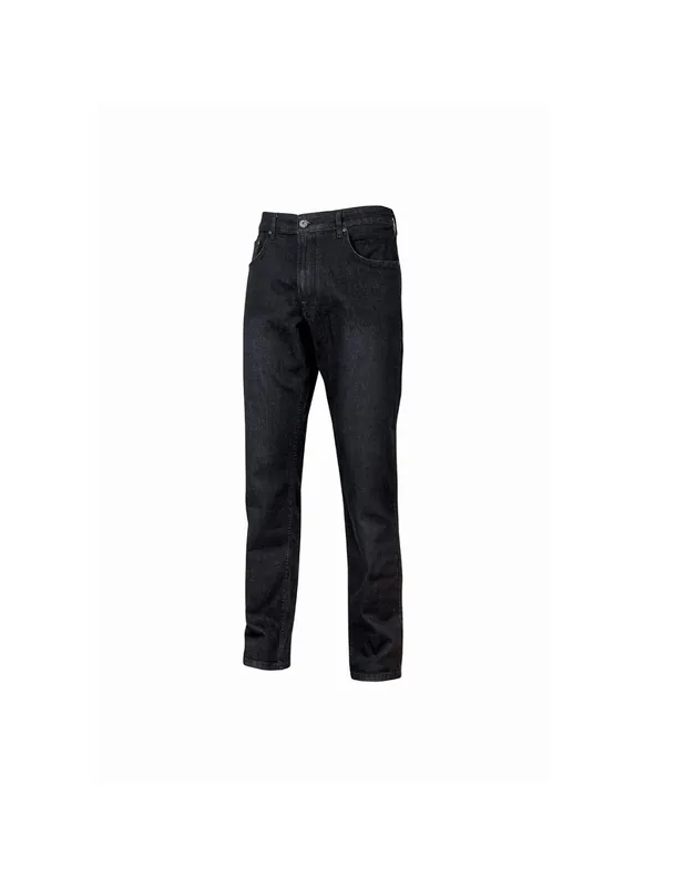 Pantalon Jean de travail ROMEO Black Carbon EX245BC - Upower