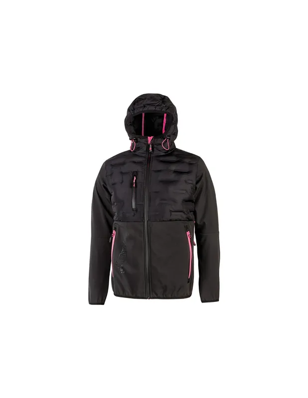 Veste de travail femme SPOCK LADY Grey Fucsia FU213GF - Upower