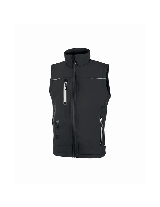 Gilet de travail Softshell UNIVERSE Asphalt Grey FU188AG - Upower