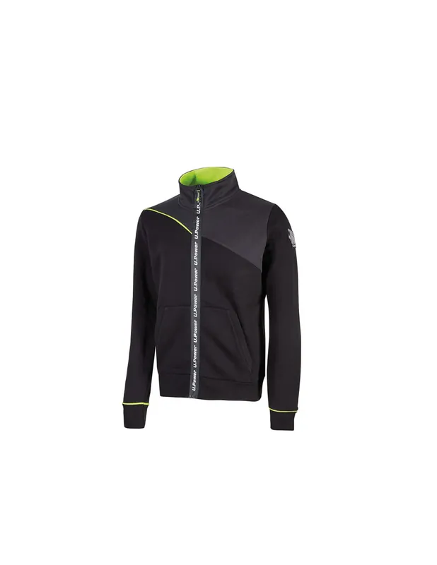 Sweat-Shirt de travail URANUS Black Carbon EY243BC - Upower