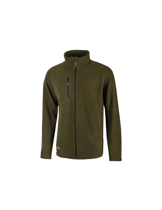 Veste Polaire de travail WARM Dark Green EY040DG - Upower