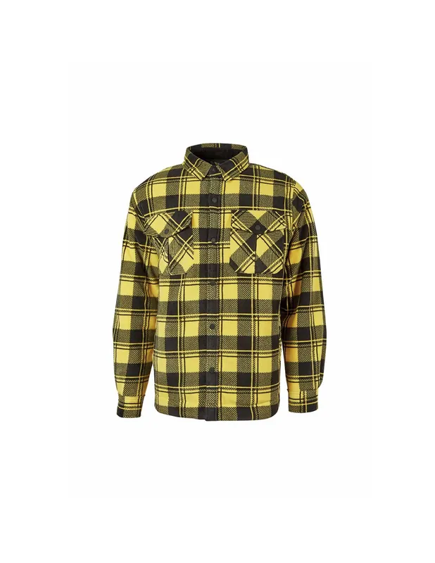 Chemise polaire de travail WILLOW Yellow Pepita EX273YP - Upower