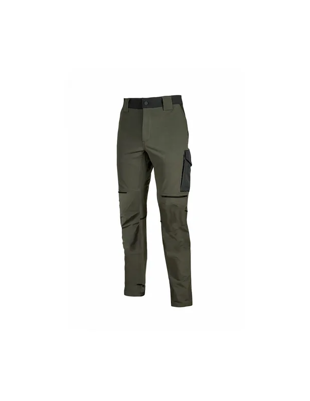 Pantalon de travail WORLD Dark GREEN FU189DG - Upower
