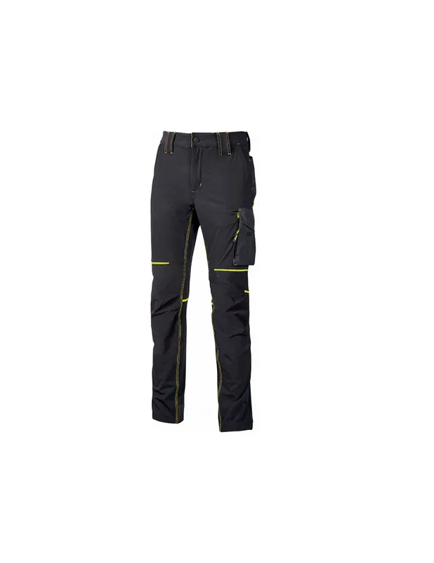 Pantalon de travail femme WORLD LADY Black Carbon FU258BC - Upower
