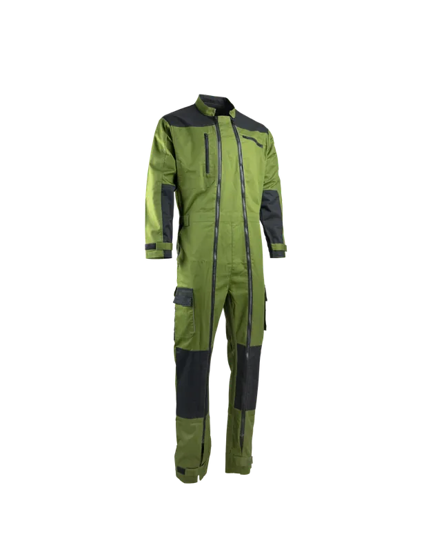 Combinaison de travail double zip bicolore TRIDENT 4136 - LMA