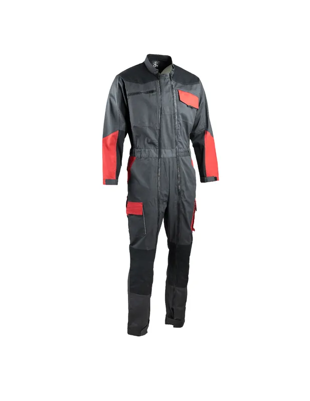 Combinaison de travail double zip bicolore SESAME 4130 - LMA