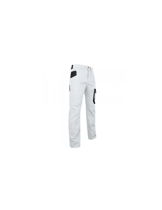 Pantalon bicolore peintre 1474 FACADE - LMA