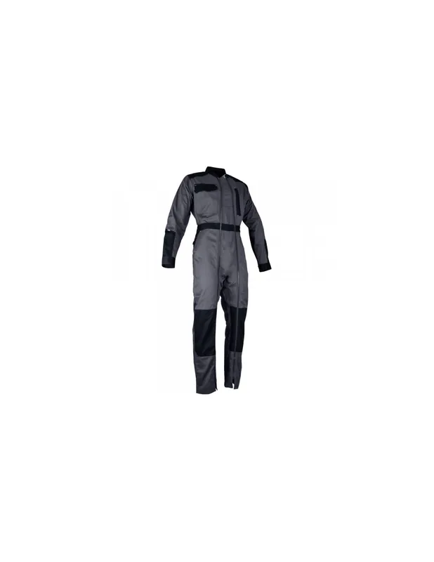 Combinaison de travail 2 zips bicolore 4112 CHLORE - LMA