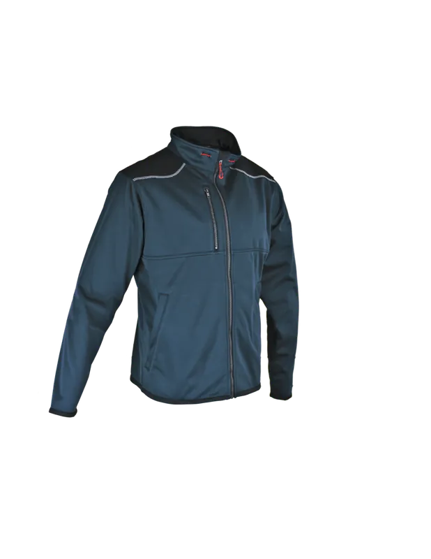 Gilet bicolore en micropolaire membranée 2212 RANCH - LMA