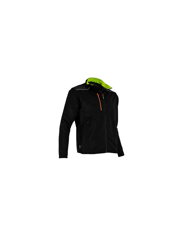 Gilet microplaire détails fluo 2255 INJECTION - LMA
