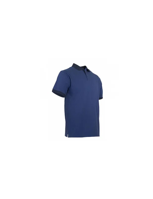 Polo maille piquée chinée 9164 CARRELAGE - LMA