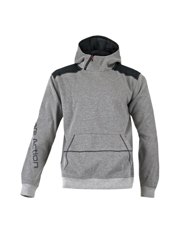Sweat col montant capuche et poche kangourou 8079 CYBER - LMA
