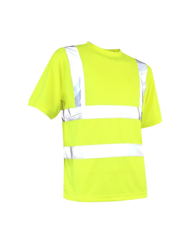 Tee-shirt col rond haute visibilité 951800 GYROPHARE - LMA