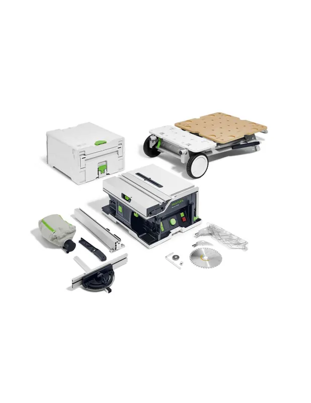 Scie circulaire sur table sans fil CSC SYS 50 EBI-Basic-Set 577371 - Festool