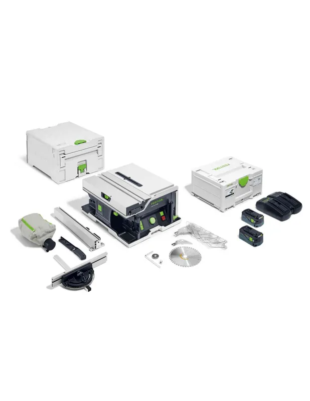 Scie circulaire sur table sans fil CSC SYS 50 EBI-Plus 577374 - Festool