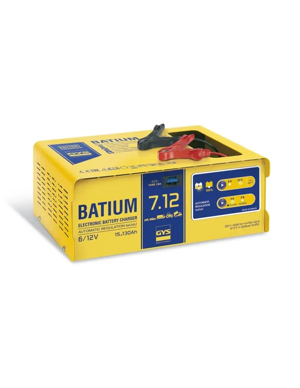 Chargeur de batterie BATIUM 7-12 024496 - Gys