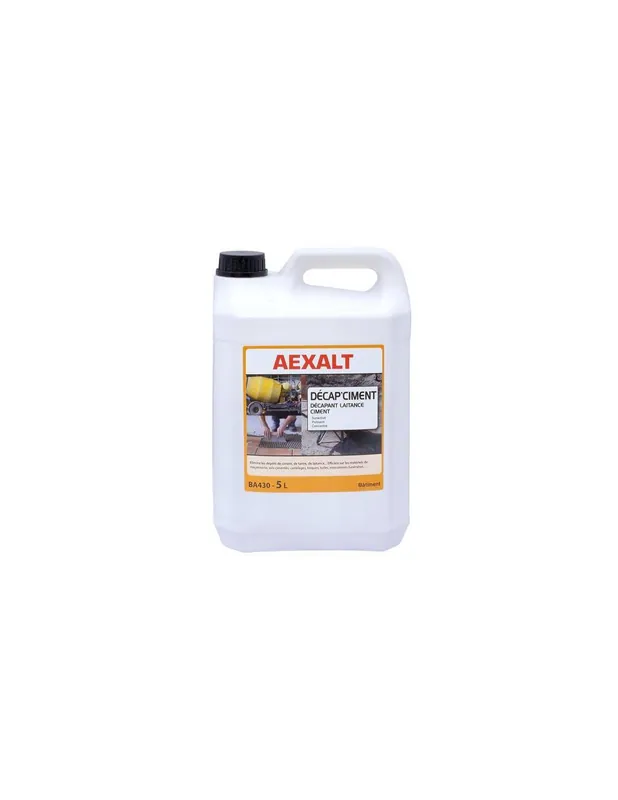 Décapant laitance ciment DECAP‘CIMENT (5 litres) BA430 - Aexalt Pluho