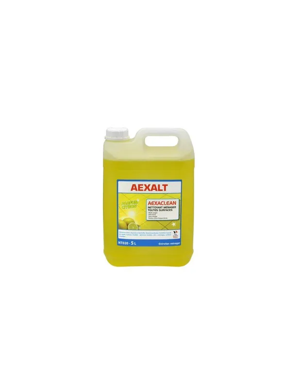 Nettoyant ménager citron Aexaclean (5 litres) NT020 - Aexalt Pluho