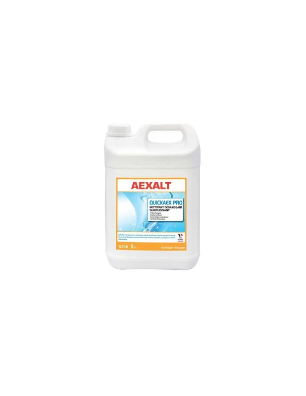 Nettoyant alimentaire polyvalent surpuissant QUICKAEX PRO (5 litres) Q708 - Aexalt Pluho