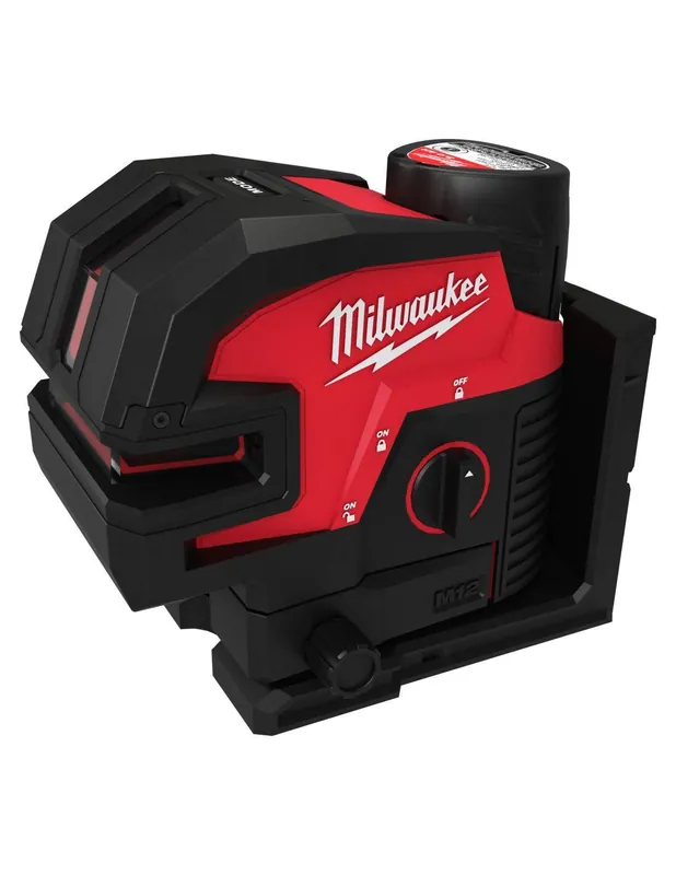 Laser vert 12V 3Ah 2 lignes 4 points M12 CLL4P-301C 4933479203 - Milwaukee