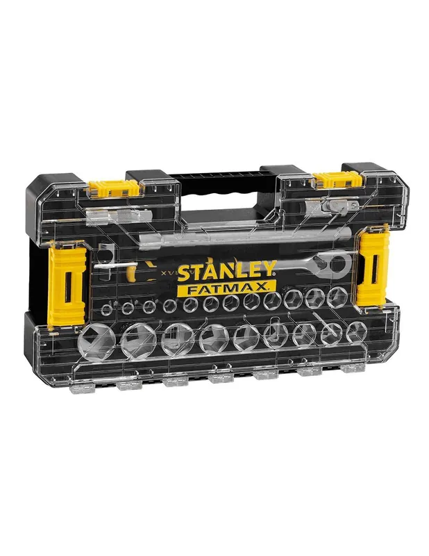 Coffret de douilles 1/2" 26 pièces STAKBOX L FATMAX FMMT98103-1 - Stanley