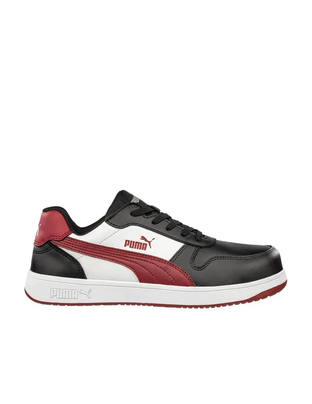 Chaussures de sécurité FRONTCOURT BLK/WHT/RED 640200 - Puma Safety