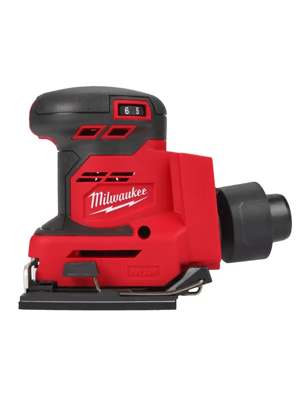 Ponceuse vibrante ¼” Feuille 18V M18 BQSS-0 (machine seule) 4933479966 - Milwaukee