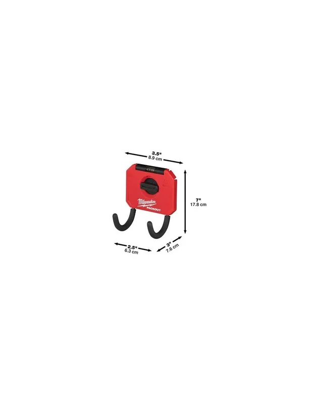 Petis crochets courbes PACKOUT 4932480705 - Milwaukee