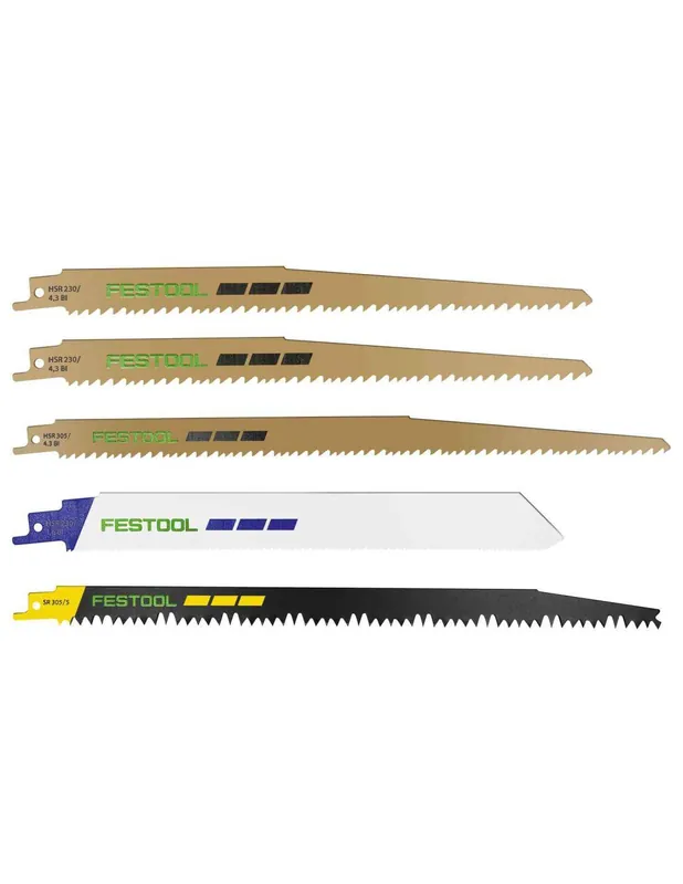 Jeu de lames de scie sabre RS-Sort/5 577496 - Festool