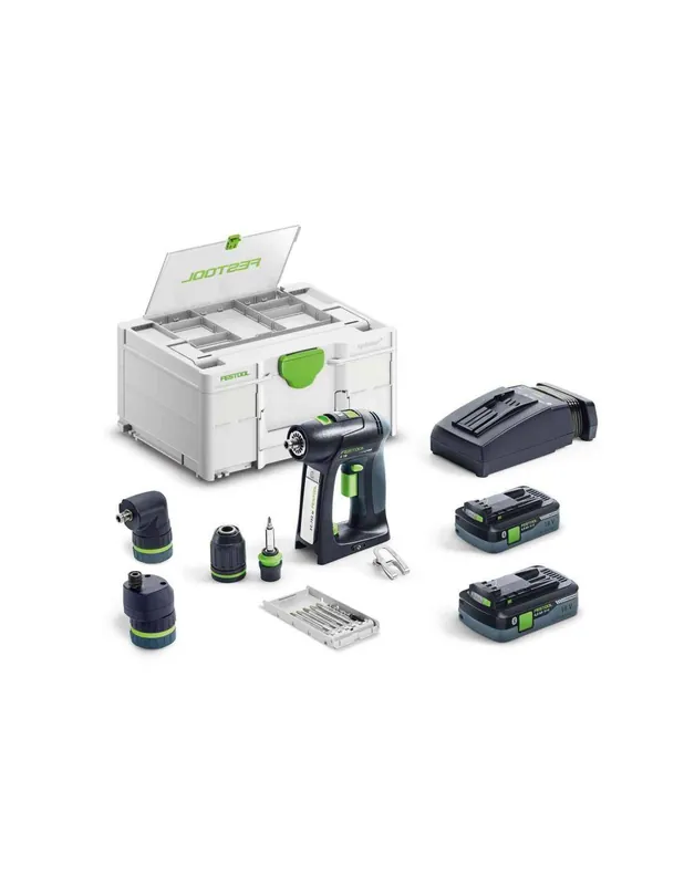 Perceuse-visseuse sans fil C 18 HPC 4,0 I-Set 577617 - Festool