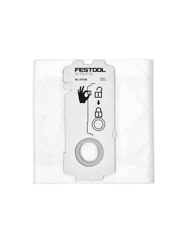 Sac filtre SELFCLEAN SC-FIS-CT 25/5 577484 - Festool