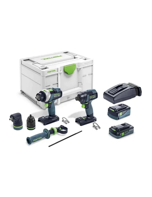 Set de vissage sans fil TID 18 5,0/4,0-Set TPC 18/4 577654 - Festool