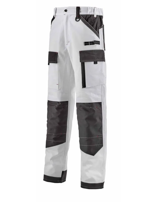 Pantalon de travail RULER Blanc/Charcoal 1ATTUP - LAFONT