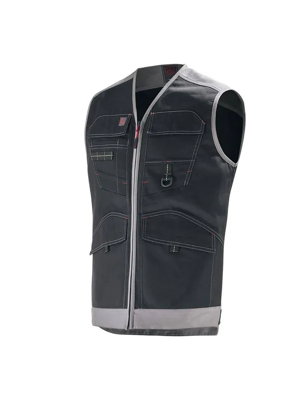 Gilet de travail TROWAL Noir/Gris 9ATTUP - LAFONT