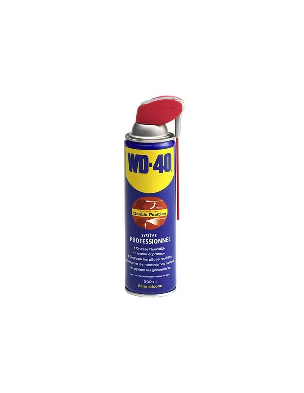 Dégrippant multifonction WD-40 spray 500 ml 33032/6U - WD40