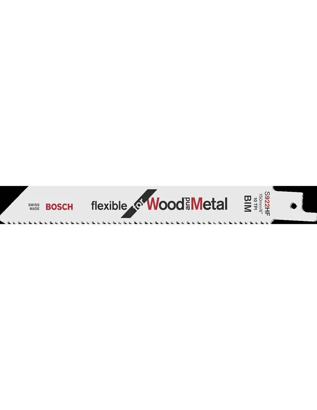Lame de scie sabre S 922 HF (5 pièces) 2608656016 - Bosch