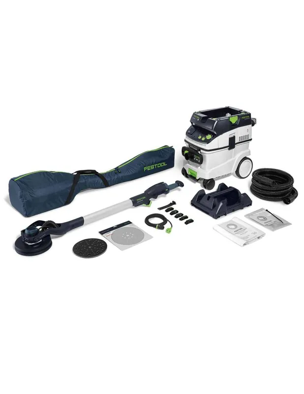 Kit ponceuse à bras et aspirateur PLANEX LHS 2-M 225 EQ/CTL 36-Set 577457 - Festool