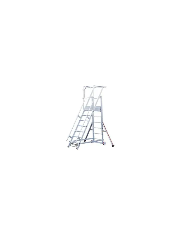 Escalier de rayonnage mobile 12 marches 02271112 - Tubesca