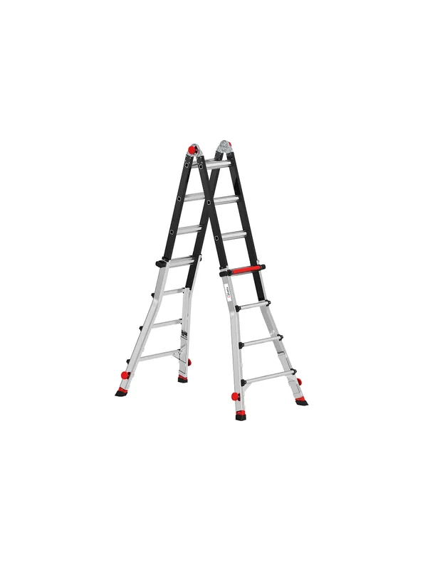 Echelle pliable compacte à 4 pieds réglables FLEX‘UP PLUS 00094146 - Tubesca